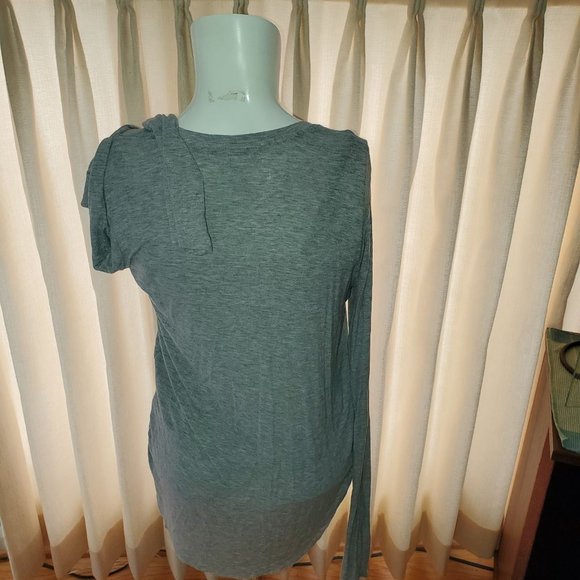 Feel the Piece Super Soft V-neck Hi-Lo Henley M/L - Picture 7 of 9